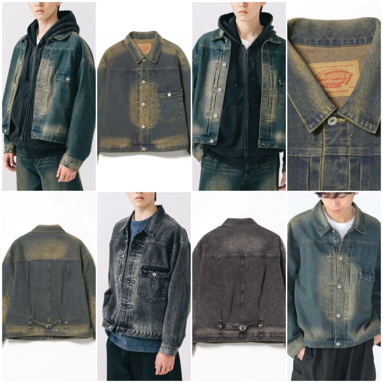 BEAMS HEART “ブラスト デニム ジャケット”が2025年 8月下旬 発売