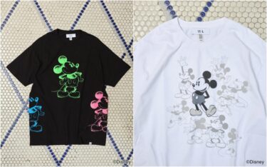 「V.A.」からDisney MICKEY MOUSE "VARIOUS COLORS S/S TEE" が2025年 6/6 発売 (藤原ヒロシ ディズニー ミッキーマウス)