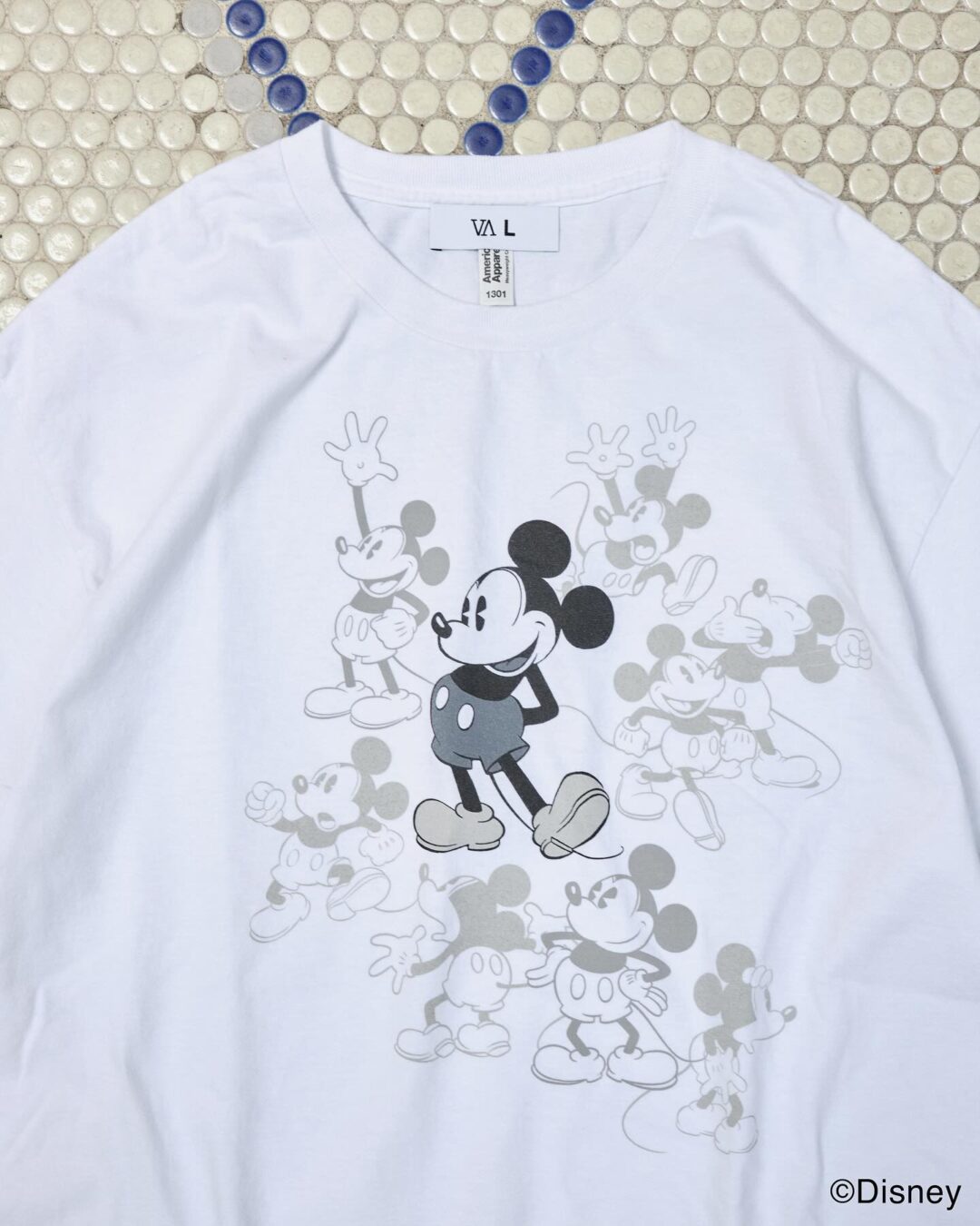 「V.A.」からDisney MICKEY MOUSE “VARIOUS COLORS S/S TEE” が2025年 6/6 発売 (藤原ヒロシ ディズニー ミッキーマウス)