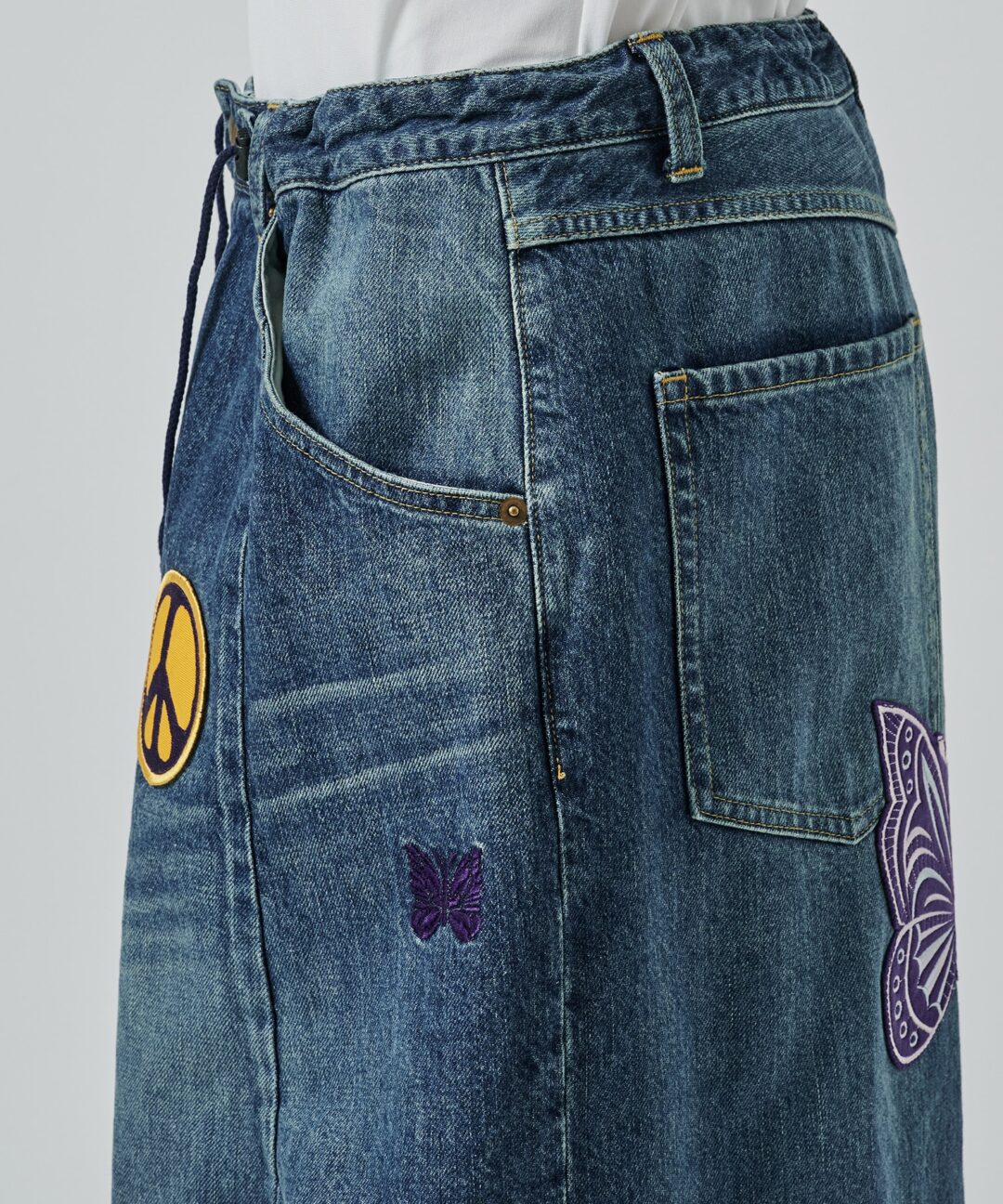 NEEDLES × STUDIOUS 別注 H.D Patches Jean 12oz Denimが発売 (ニードルズ ステュディオス)