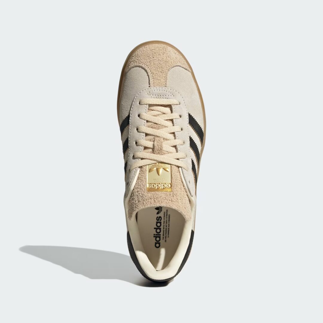【2025年 6/1 発売】adidas Originals W GAZELLE BOLD “Cream White/Core Black/Warm Clay” (アディダス オリジナルス ガゼル ボールド) [JS3892/JS3893]