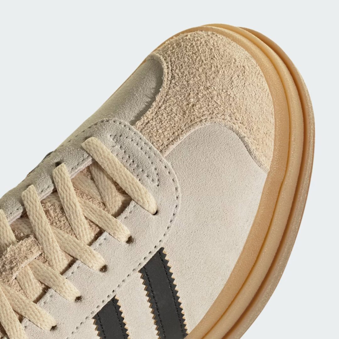 【2025年 6/1 発売】adidas Originals W GAZELLE BOLD “Cream White/Core Black/Warm Clay” (アディダス オリジナルス ガゼル ボールド) [JS3892/JS3893]