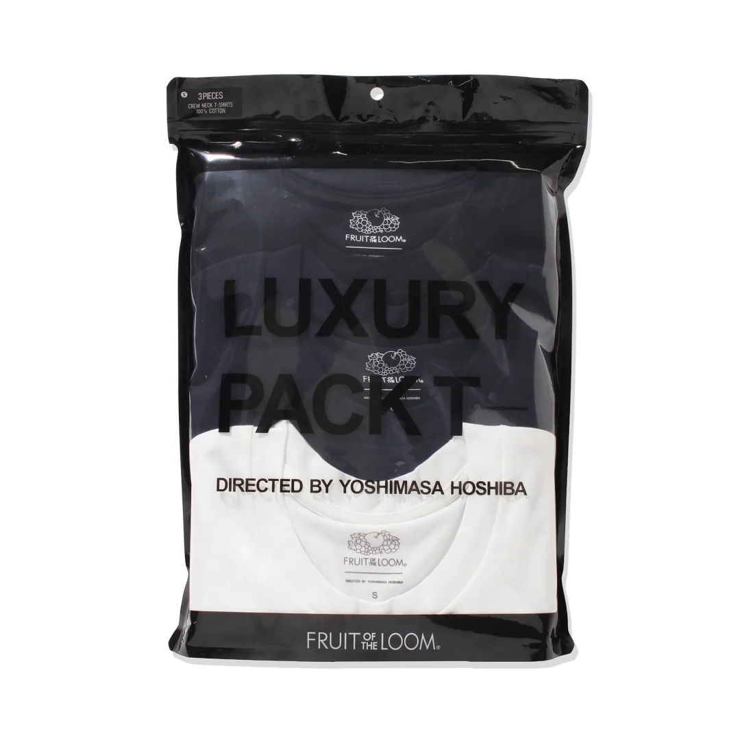 FRUIT OF THE LOOM × 干場義雅 ＜LUXURY PACK Tee＞ が2025年 6/25 発売 (フルーツ オブ ザ ルーム ラグジュアリー パック Tシャツ)