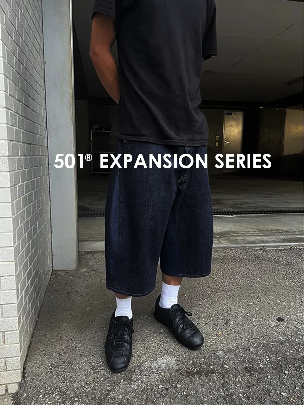 Levi’s "501 CUSTOMIZED EXPANSION BAGGY SHORTS S/D"が2025年 6/26 19:30 発売 (リーバイス)