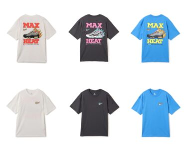 【2025年 6/20 発売】atmos 限定！NIKE AS U NSW TEE M90 OC LG GFX SEG (アトモス ナイキ エア マックス 95 マックスヒート) [HQ9257-060/HQ9257-100/HQ9257-406]