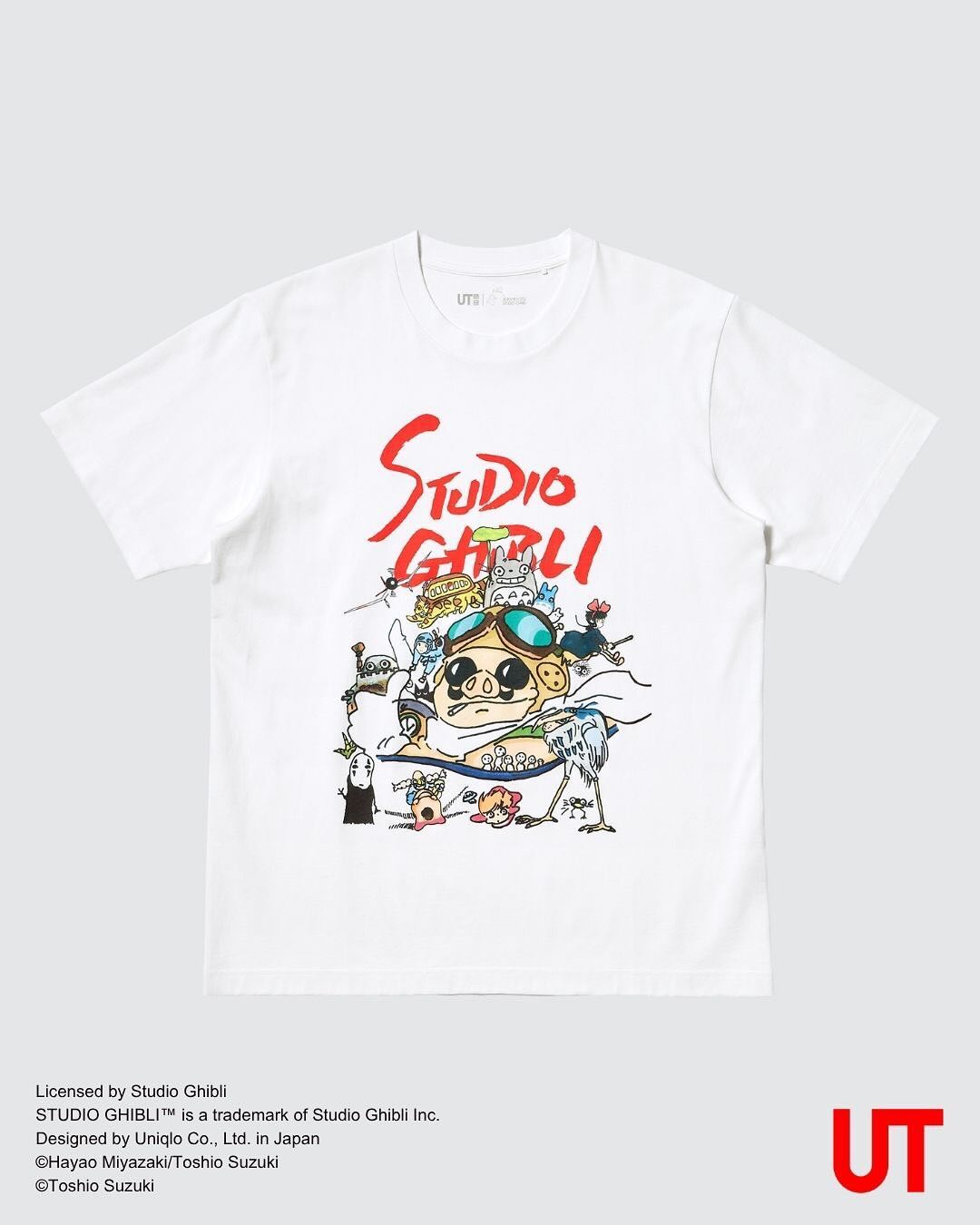 ジブリ × UNIQLO UT コラボコレクションが近日発売 (ユニクロ Ghibli)