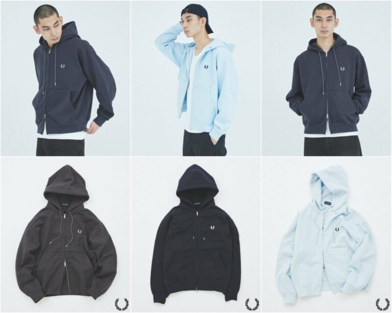 JOURNAL STANDARD × FRED PERRY 別注 フーディ スウェットが2026年 1月