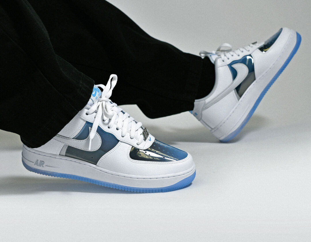 【2025年 7/5 発売】NIKE AIR FORCE 1 LOW “Translucent/White/University Blue” (ナイキ エア フォース 1 ロー “トランスルーセント/ホワイト/ユニバーシティブルー”) [IB5724-100]