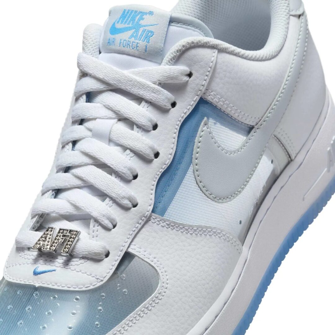 【2025年 発売予定】NIKE AIR FORCE 1 LOW “Translucent/White/University Blue” (ナイキ エア フォース 1 ロー “トランスルーセント/ホワイト/ユニバーシティブルー”) [HQ2037-101]