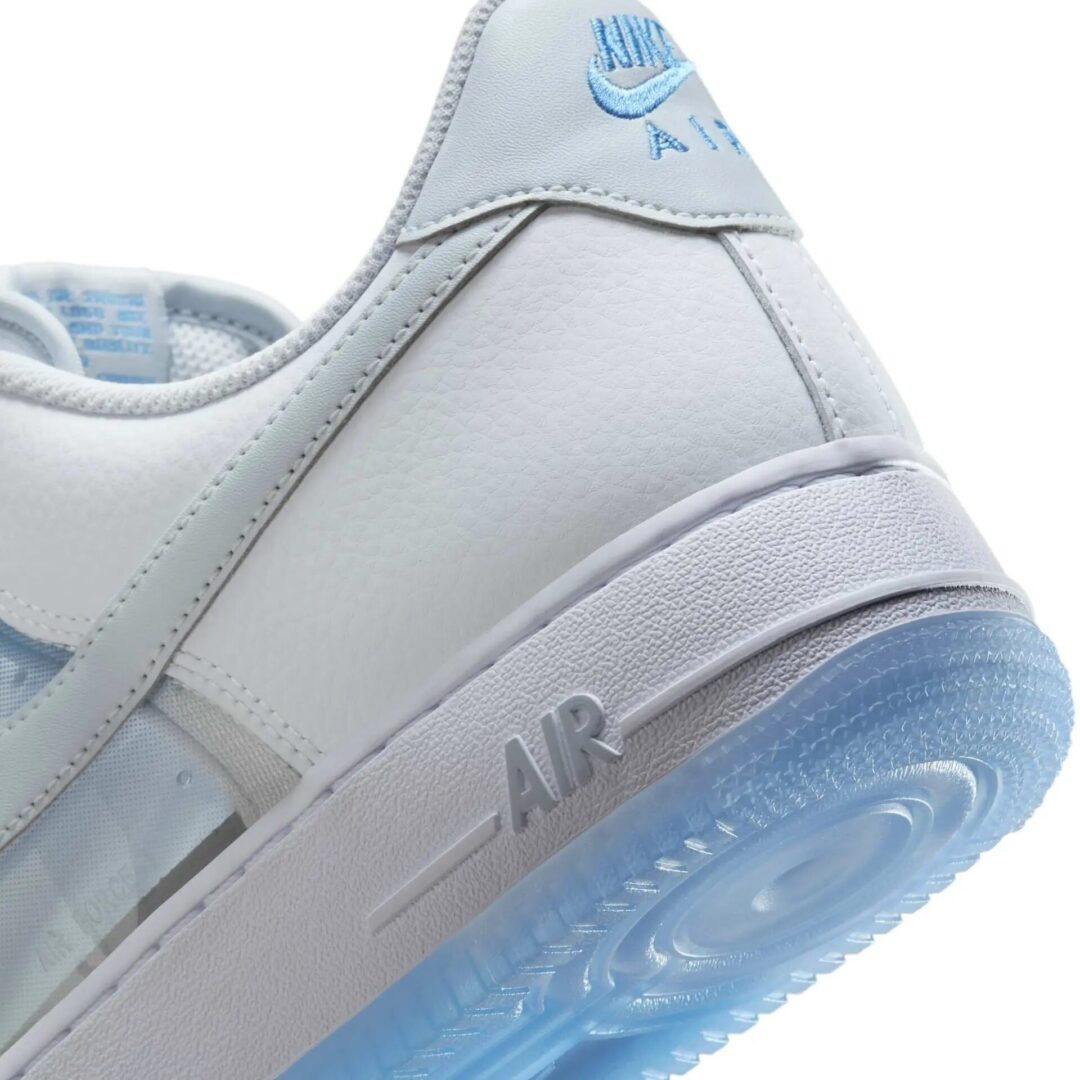 【2025年 発売予定】NIKE AIR FORCE 1 LOW “Translucent/White/University Blue” (ナイキ エア フォース 1 ロー “トランスルーセント/ホワイト/ユニバーシティブルー”) [HQ2037-101]