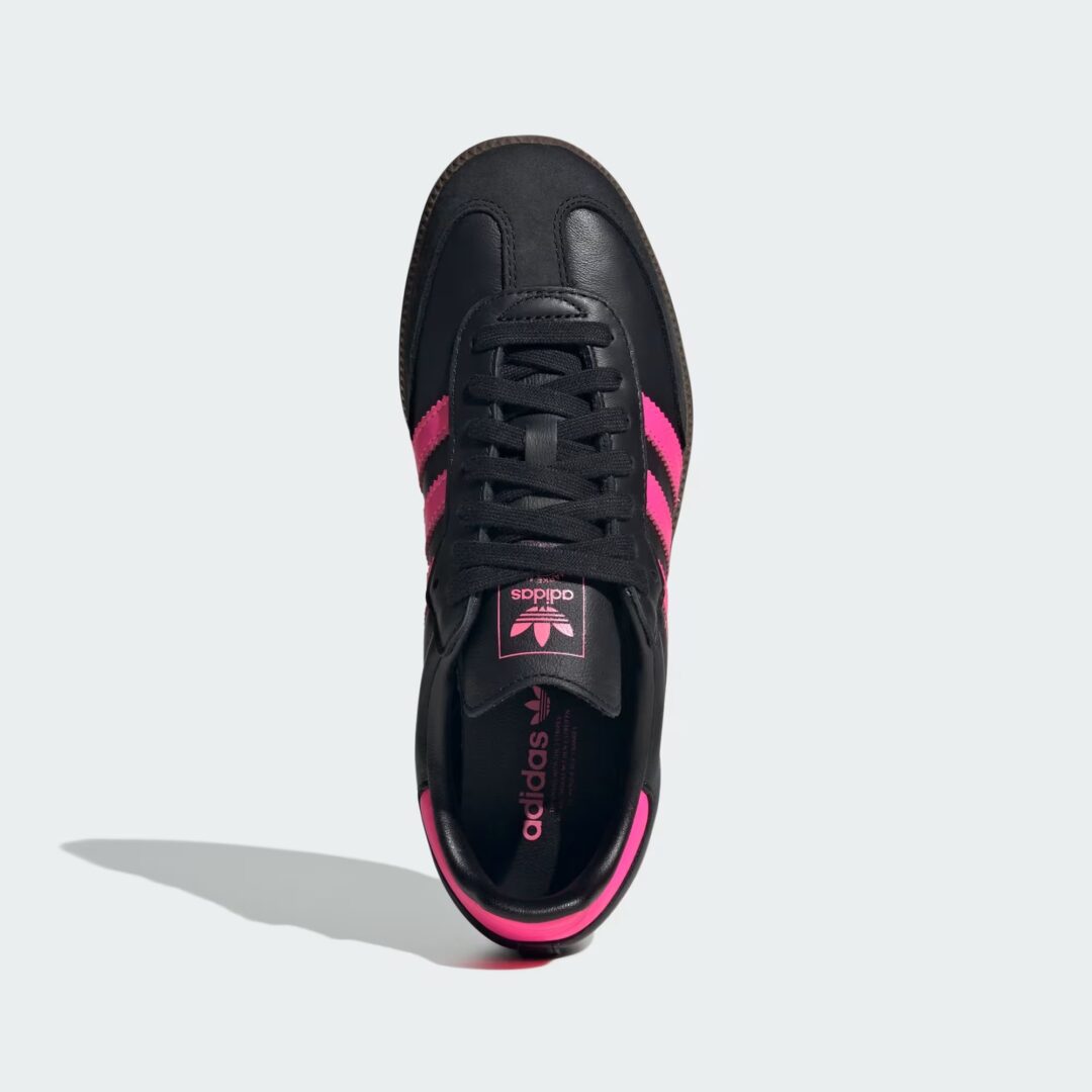 【2025年 6/1 発売】adidas Originals W SAMBA OG “Core Black/Lucid Pink/Gum” (アディダス オリジナルス サンバ “ブラック/ピンク/ガム”) [JS1386]