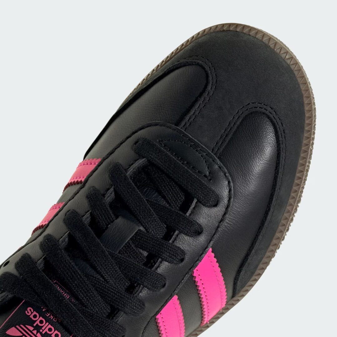 【2025年 6/1 発売】adidas Originals W SAMBA OG “Core Black/Lucid Pink/Gum” (アディダス オリジナルス サンバ “ブラック/ピンク/ガム”) [JS1386]
