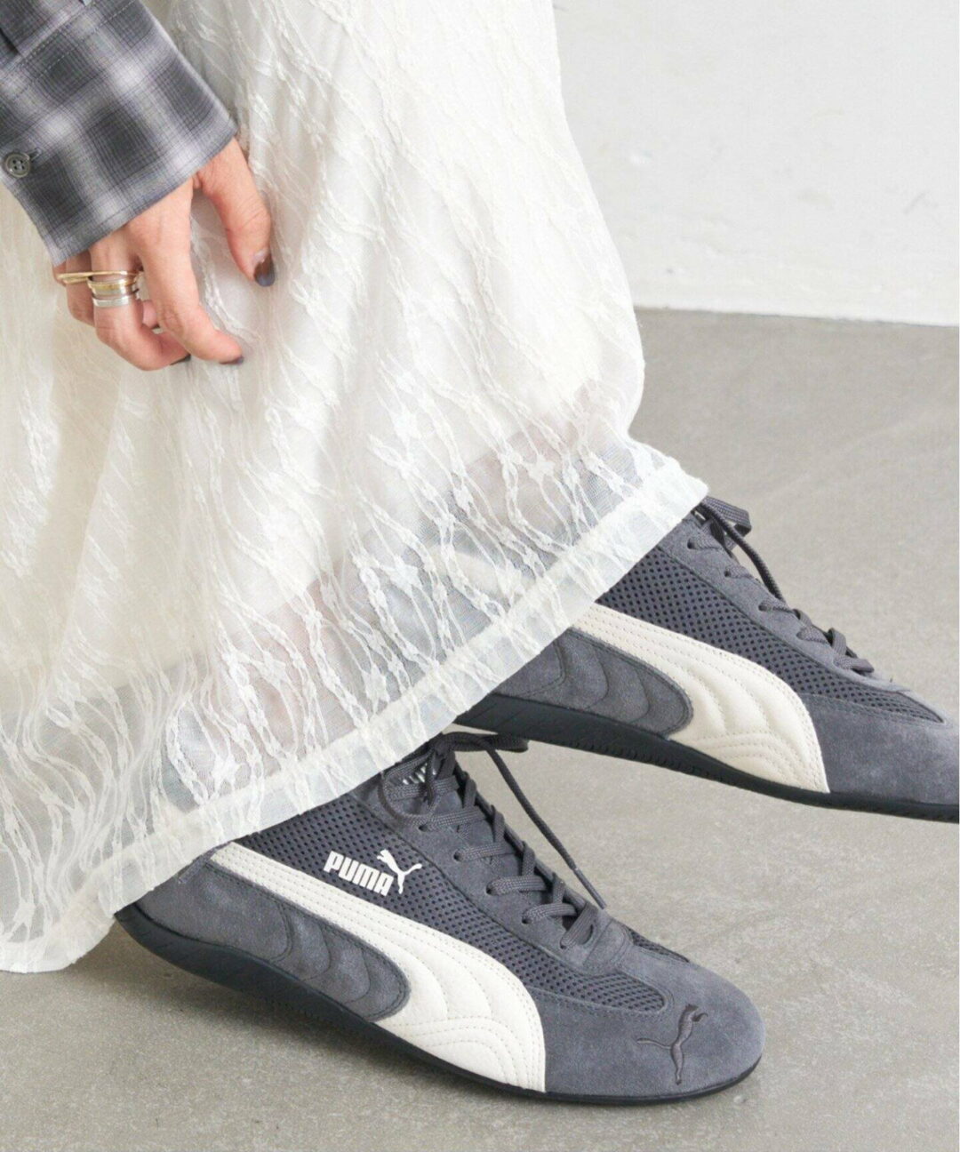【販路限定・2025年 8月中旬 発売】PUMA SPEEDCAT MESH “Grey” (プーマ スピードキャット メッシュ “グレー” JOURNAL STANDARD ジャーナルスタンダード) [404370-01]