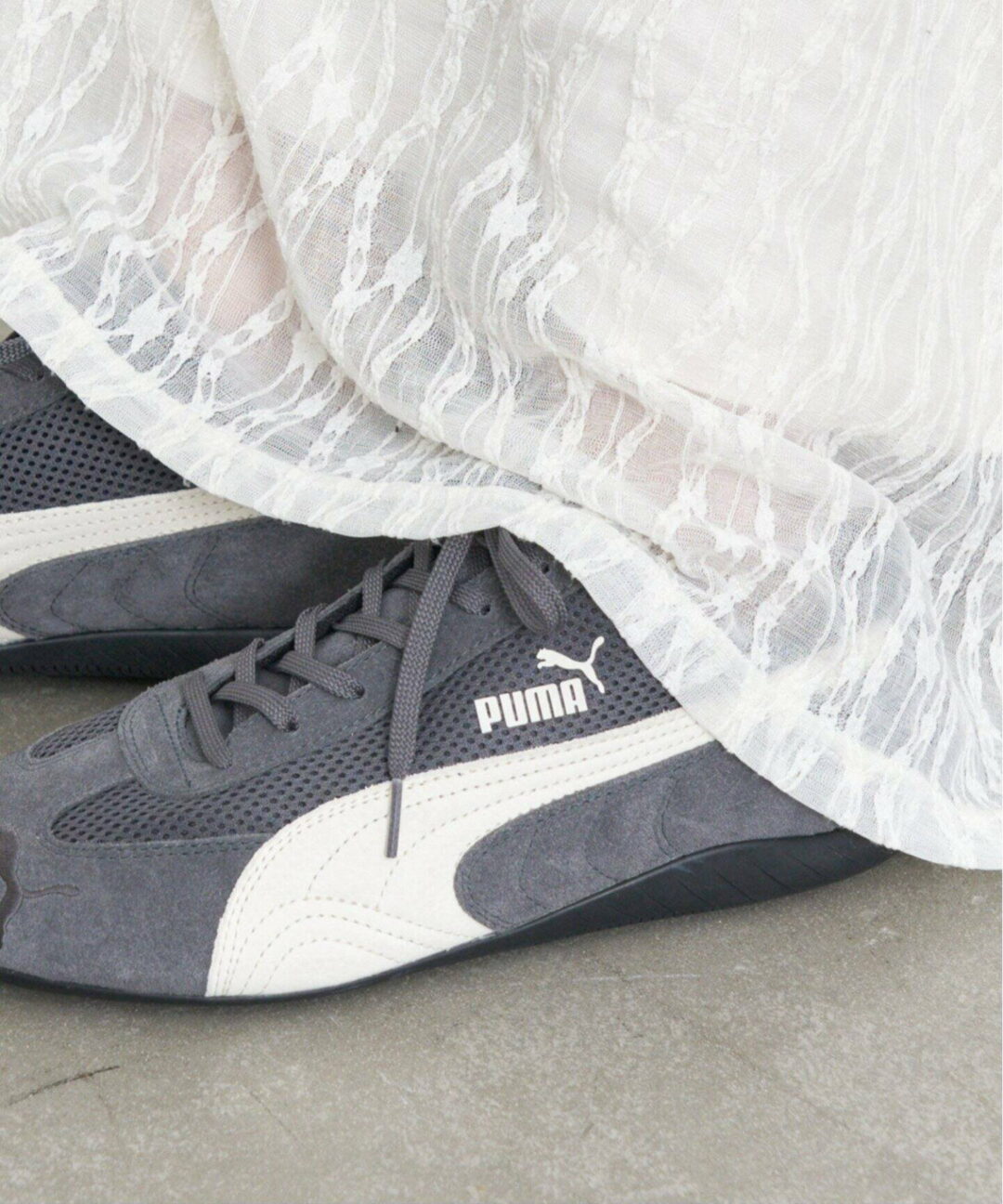【販路限定・2025年 8月中旬 発売】PUMA SPEEDCAT MESH “Grey” (プーマ スピードキャット メッシュ “グレー” JOURNAL STANDARD ジャーナルスタンダード) [404370-01]