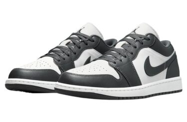 【2025年 6/14 発売】NIKE AIR JORDAN 1 LOW “Iron Grey/Summit White” (ナイキ エア ジョーダン 1 ロー “グレー/ホワイト”) [553558-044]