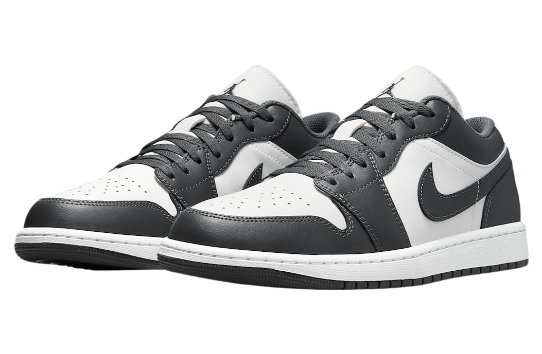 【2025年 6/14 発売】NIKE AIR JORDAN 1 LOW “Iron Grey/Summit White” (ナイキ エア ジョーダン 1 ロー “グレー/ホワイト”) [553558-044]