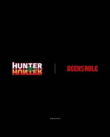 GEEKS RULE × HUNTER×HUNTER コラボが近日発売予定 (ギークス ルール ハンターハンター)