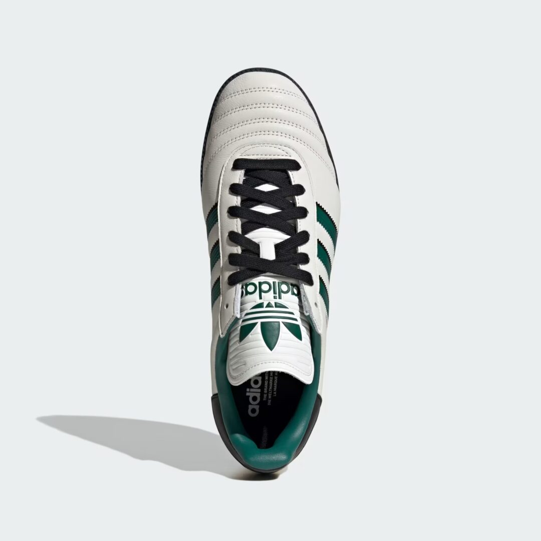 【2025年 発売】adidas Originals SAMBA JP “Core White/Collegiate Green” (アディダス オリジナルス サンバ “ホワイト/グリーン”) [JR0964]