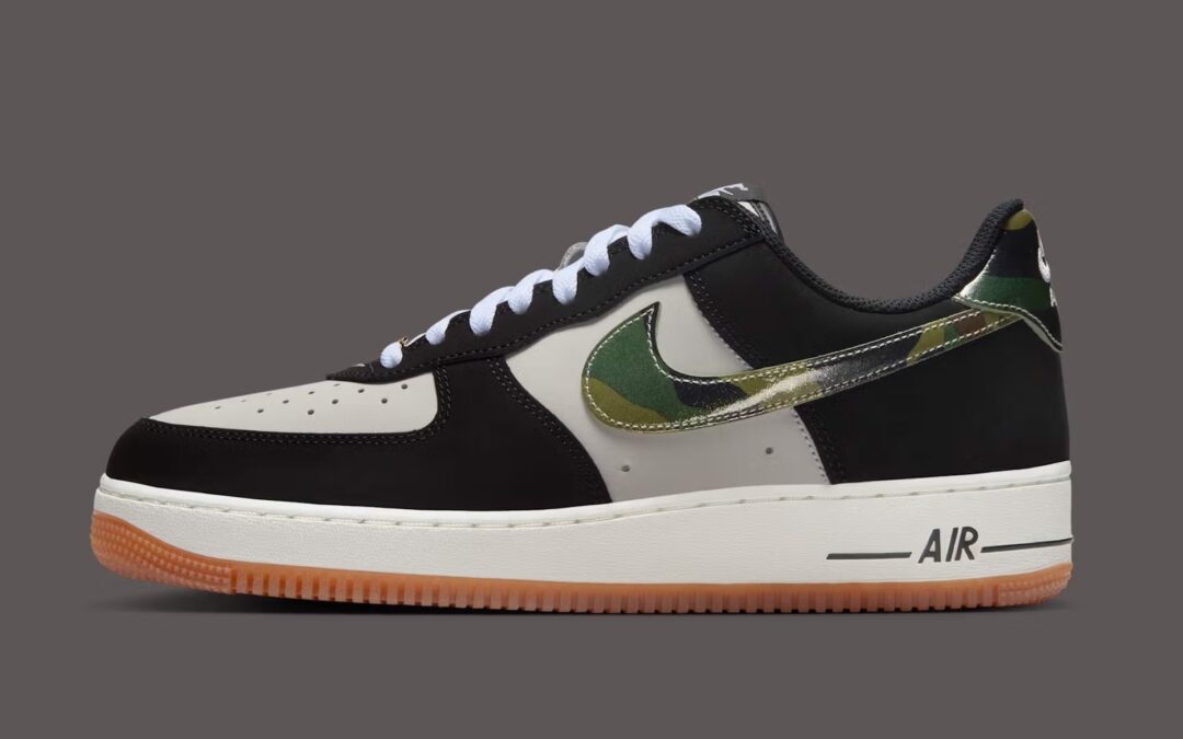 【2025年 発売予定】NIKE AIR FORCE 1 LOW “Camo Swoosh” (ナイキ エア フォース 1 ロー “カモスウッシュ”) [HQ1967-100]