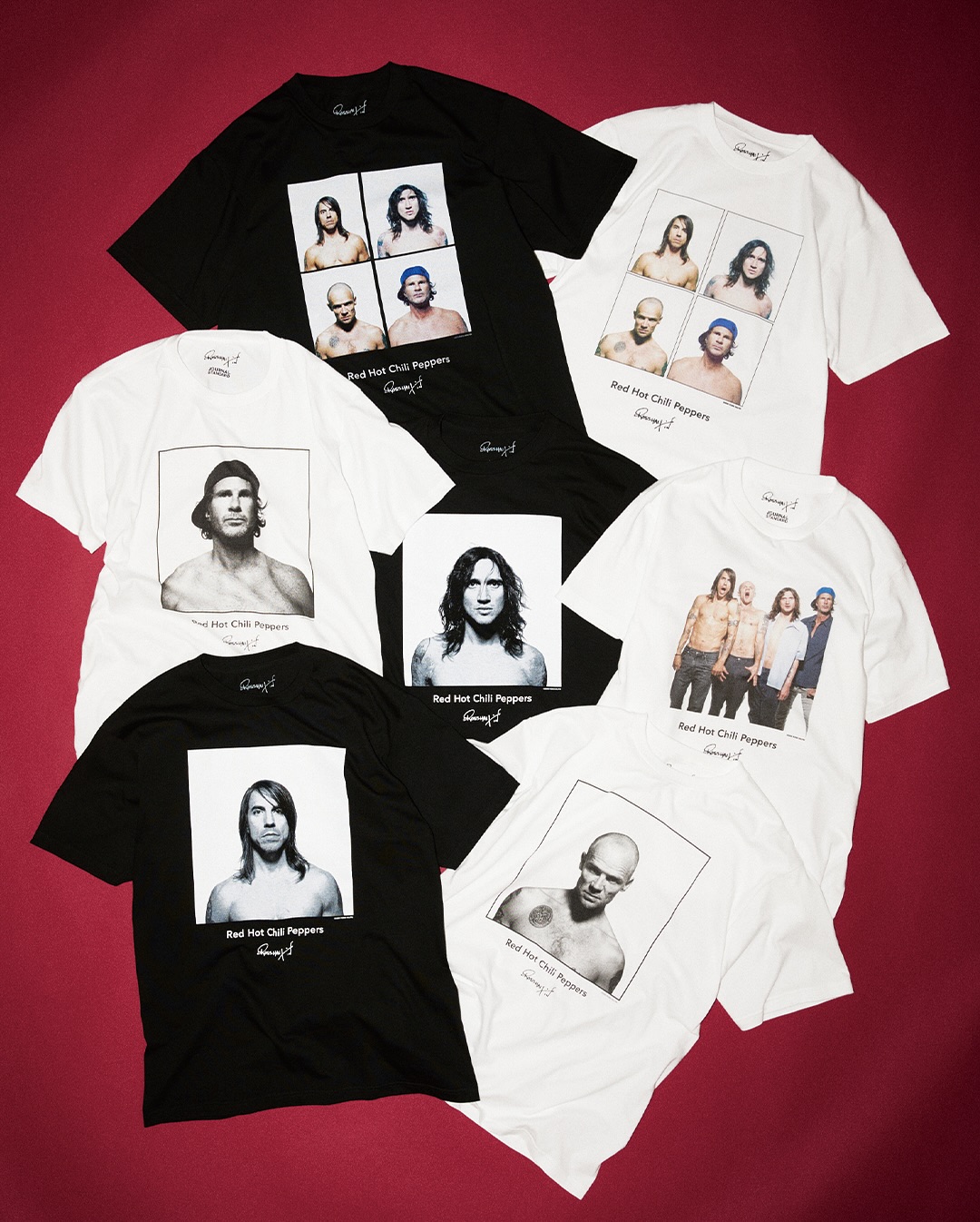 JOURNAL STANDARD "レッド・ホット・チリ・ペッパーズ by ロス・ハルフィン プリント Tee"が2025年 6月下旬 発売 (ジャーナルスタンダード Red Hot Chili Peppers)