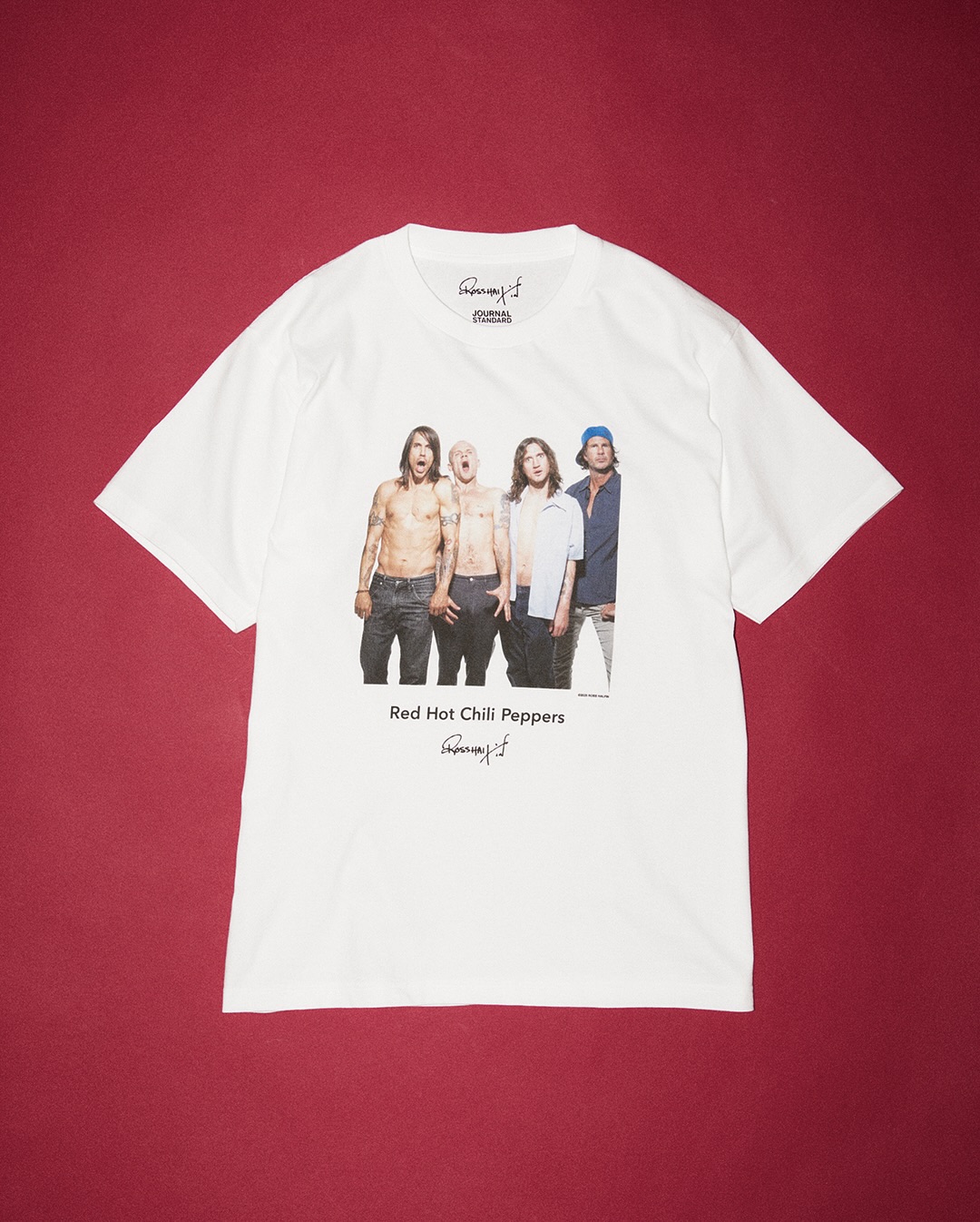 JOURNAL STANDARD “レッド・ホット・チリ・ペッパーズ by ロス・ハルフィン プリント Tee”が2025年 6月下旬 発売 (ジャーナルスタンダード Red Hot Chili Peppers)