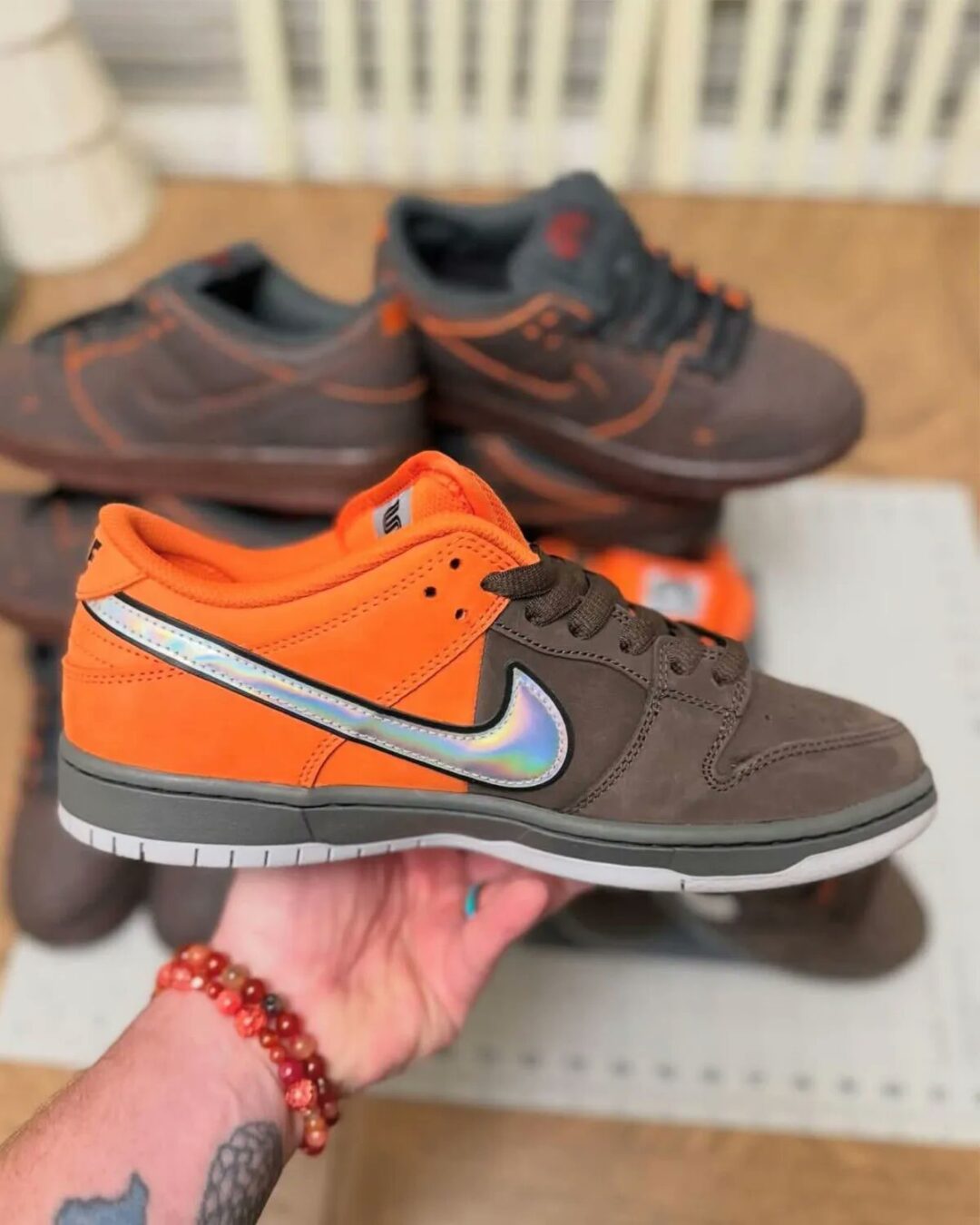 【2026年 春 発売予定】NIKE SB DUNK LOW PRO PREMIUM “Muni/Safety Orange/Baroque Brown” (ナイキ ダンク ロー プロ プレミアム “セフティオレンジ/バロックブラウン”) [IR1888-800]