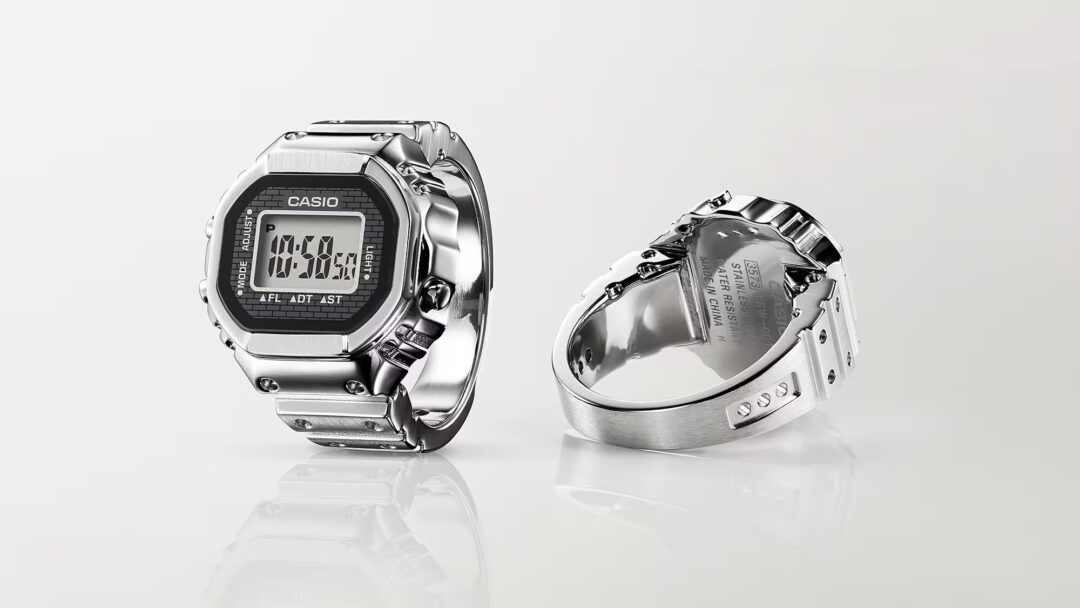 カシオ リングウォッチ「CRW-001-1JR」が2025年 6/20 再発売 (CASION RING WATCH)