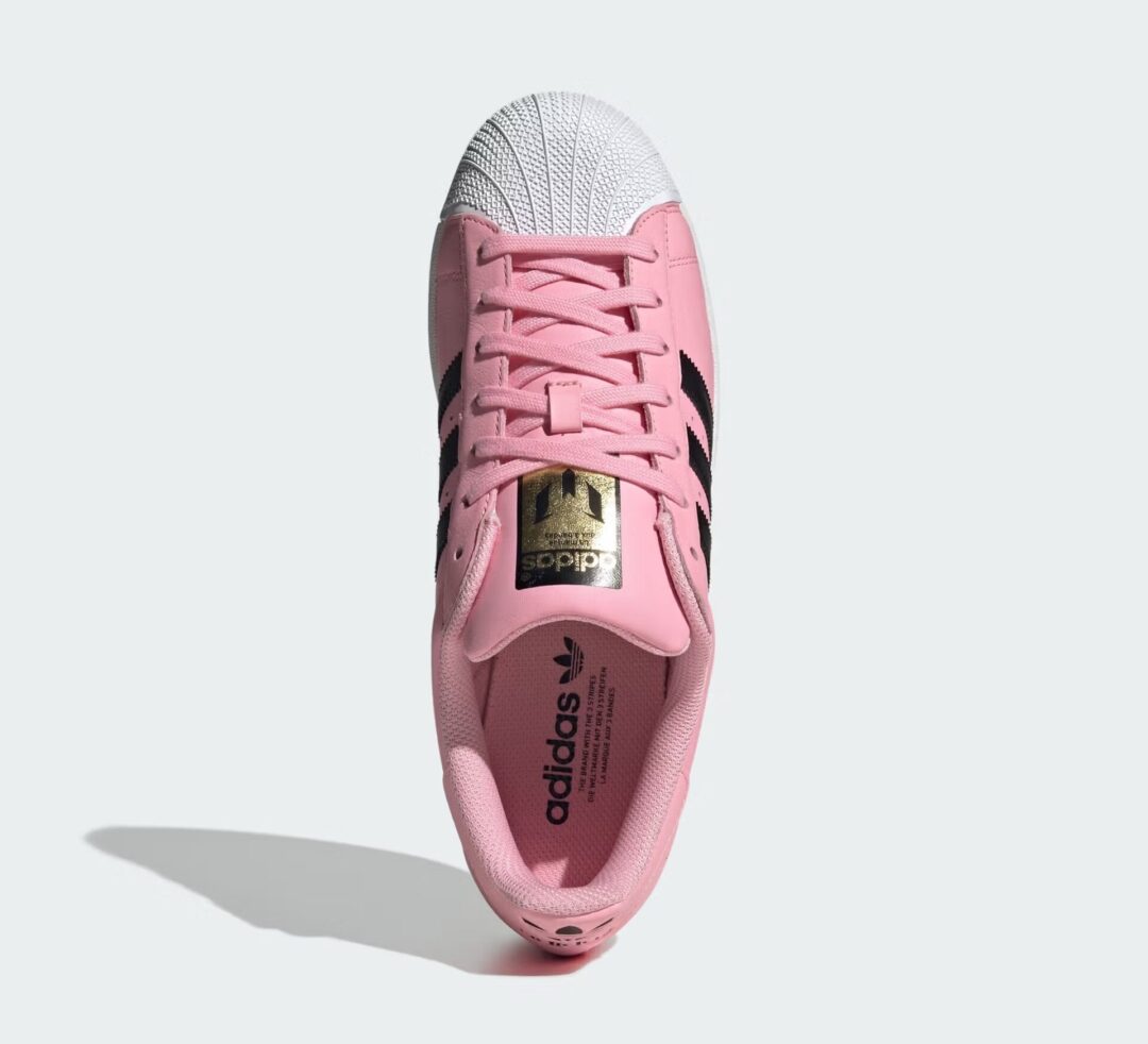 【2025年 夏 発売予定】リオネル・メッシ × アディダス オリジナルス スーパースター “ピンク” (Lionel Messi adidas Originals SUPERSTRA “Pink”) [JR1520]