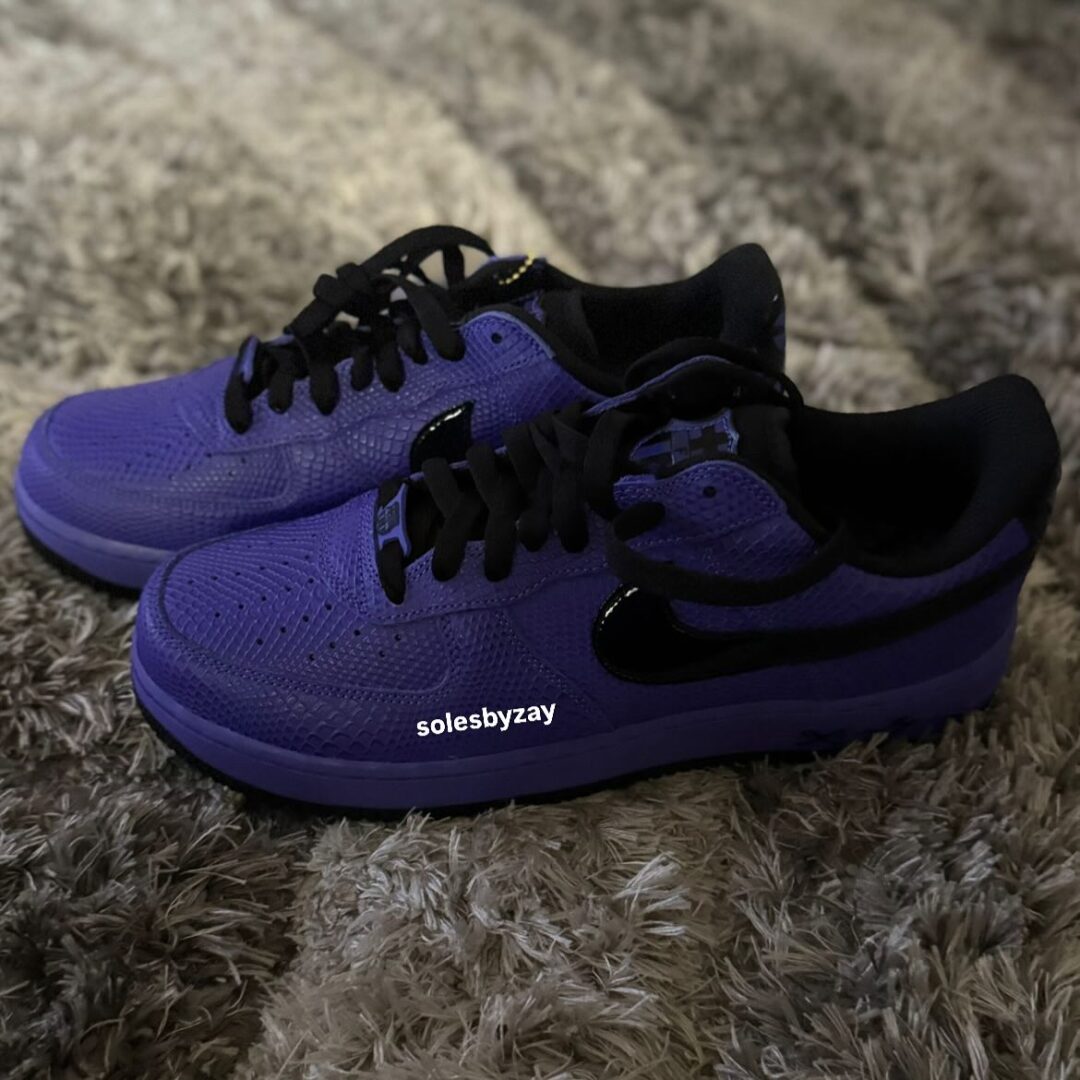 FC Barcelona × Kobe Bryant × NIKE AIR FORCE 1 LOW QS “Purple” (FCバルセロナ コービー・ブライアント ナイキ エア フォース 1 ロー “パープル”)