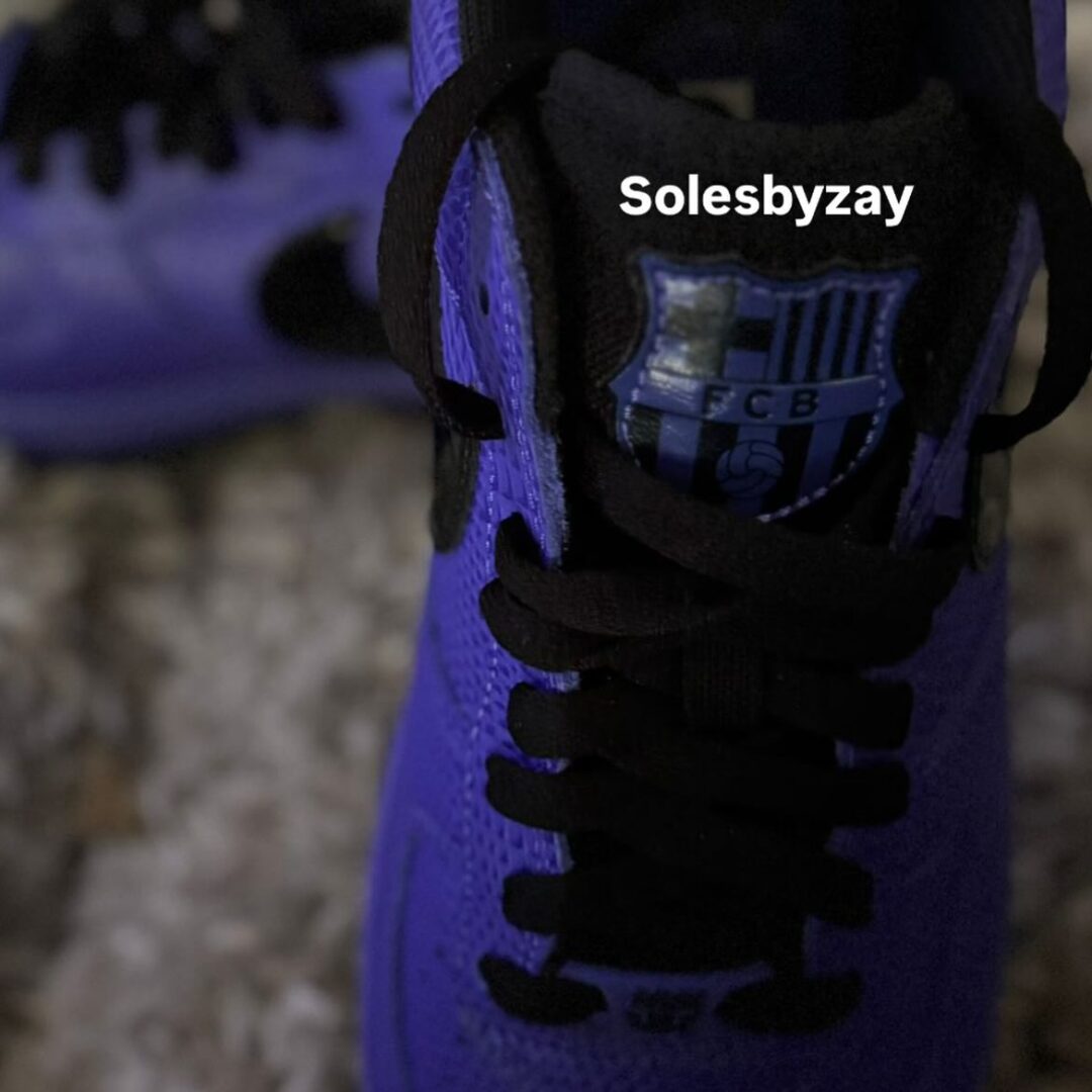FC Barcelona × Kobe Bryant × NIKE AIR FORCE 1 LOW QS “Purple” (FCバルセロナ コービー・ブライアント ナイキ エア フォース 1 ロー “パープル”)