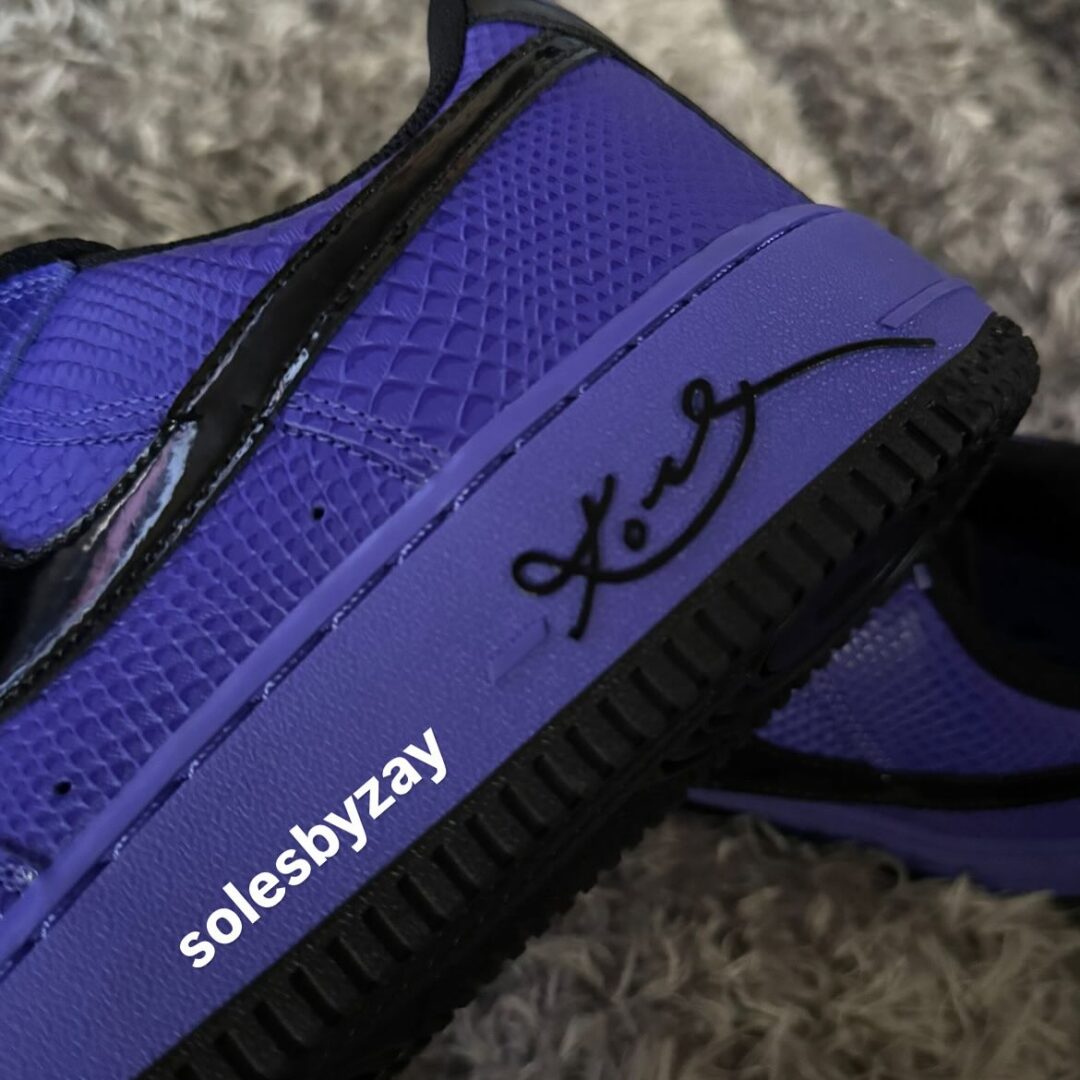 FC Barcelona × Kobe Bryant × NIKE AIR FORCE 1 LOW QS “Purple” (FCバルセロナ コービー・ブライアント ナイキ エア フォース 1 ロー “パープル”)