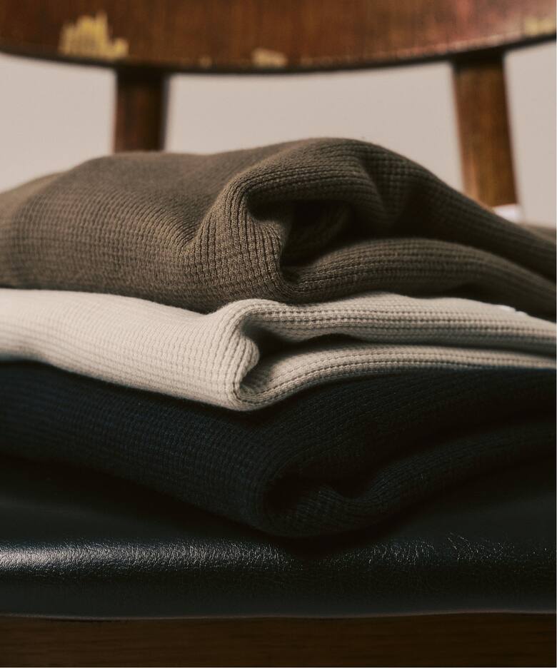 417 EDIFICE × LACOSTE 別注 ワッフルL/S カットソーが2025年 8月下旬 発売 (エディフィス ラコステ)