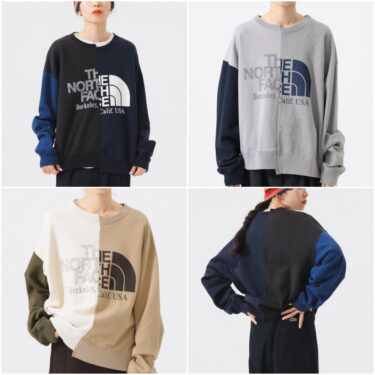 【2025 FW】THE NORTH FACE PURPLE LABEL × BEAMS BOY / 別注 アシメ スウェットが9月下旬 発売 (ザ・ノース・フェイス パープルレーベル ビームス)