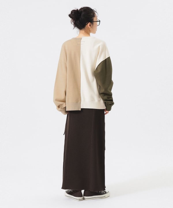 【2025 FW】THE NORTH FACE PURPLE LABEL × BEAMS BOY / 別注 アシメ スウェットが9月下旬 発売 (ザ・ノース・フェイス パープルレーベル ビームス)