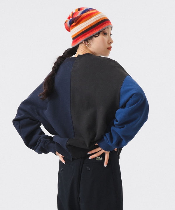 【2025 FW】THE NORTH FACE PURPLE LABEL × BEAMS BOY / 別注 アシメ スウェットが9月下旬 発売 (ザ・ノース・フェイス パープルレーベル ビームス)
