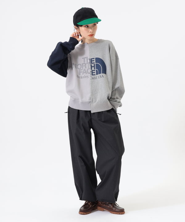 【2025 FW】THE NORTH FACE PURPLE LABEL × BEAMS BOY / 別注 アシメ スウェットが9月下旬 発売 (ザ・ノース・フェイス パープルレーベル ビームス)