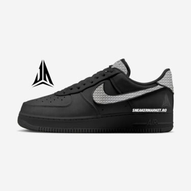 【2025年末 発売予定】Ja Morant × NIKE AIR FORCE 1 LOW "Swarovski/Black" (ジャ・モラント ナイキ エア フォース 1 スワロフルキー) [IQ9772-001]