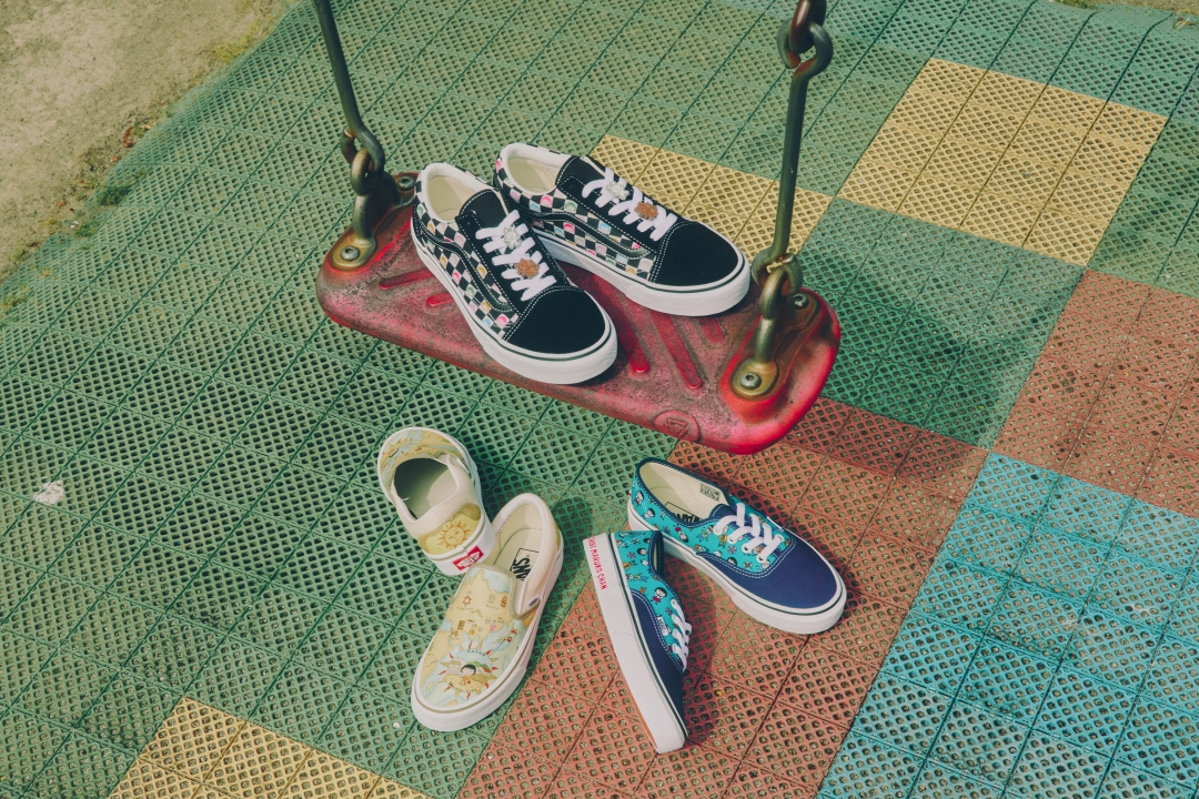 VANS x さくらももこ コラボレーションがABC-MART限定で2025 6/27 & 7/4 発売 (バンズ MOMOKO SAKURA ちびまる⼦ちゃん コジコジ)
