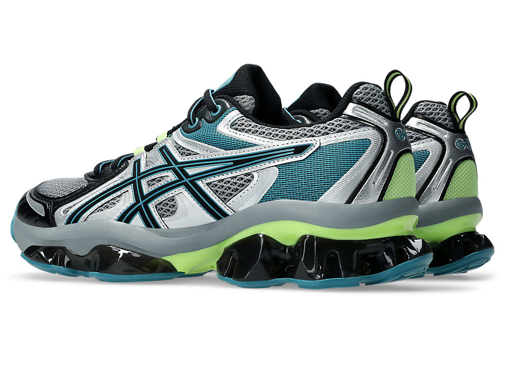 【2025年 発売】ASICS GEL-QUANTUM KINETIC “Gravel/Black-Teal” (アシックス ゲルクォンタム キネティック) [1203A270.025]