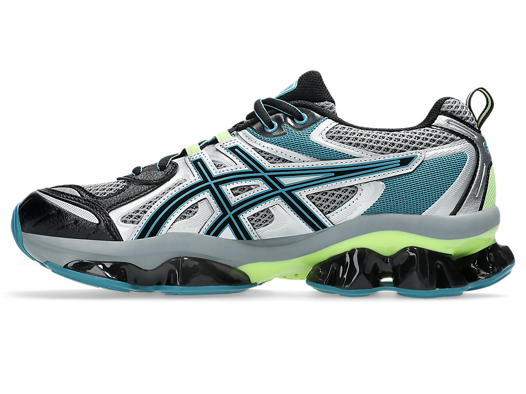 【2025年 発売】ASICS GEL-QUANTUM KINETIC “Gravel/Black-Teal” (アシックス ゲルクォンタム キネティック) [1203A270.025]