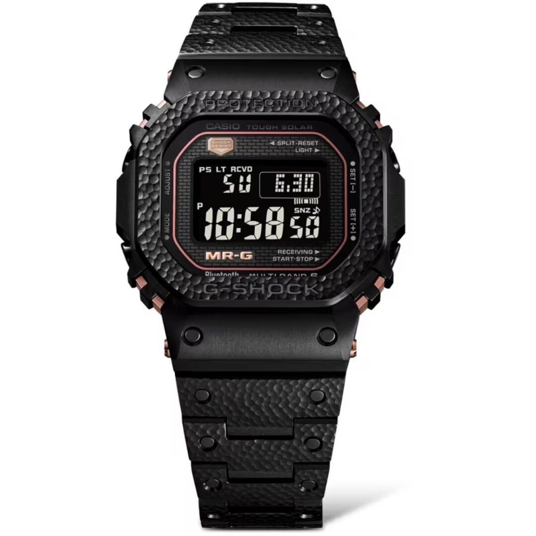 【世界限定500本】G-SHOCKから日本の伝統技法「鎚起」を施した限定モデル “MRG-B5000HT-1JR”が2025年 8月 発売 (Gショック ジーショック)