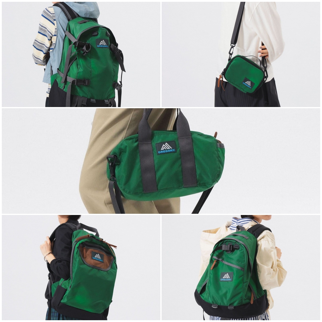 GREGORY × BEAMS 別注 “青文字タグ”時代のグリーンカラーを再現したコレクションが2025年 7/18 順次発売 (グレゴリー ビームス)