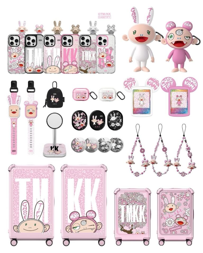 CASETiFY イヤホンケース 村上隆コラボ 村上隆 x CASETiFY コラボコレクション第2弾が国内7月17日より