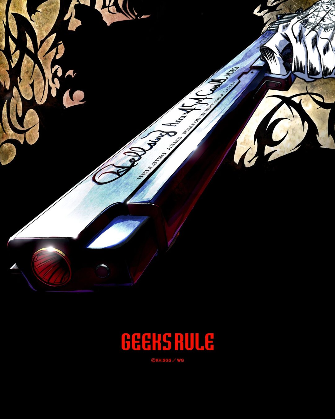 GEEKS RULE × HELLSING コラボが2025年 7/19 発売 (ギークス ルール ヘルシング)