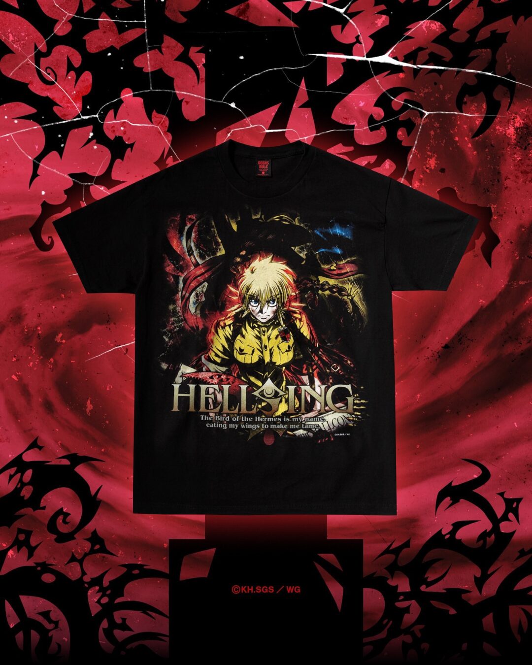 GEEKS RULE × HELLSING コラボが2025年 7/19 発売 (ギークス ルール ヘルシング)