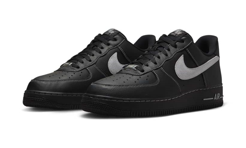 【2025年 発売予定】NIKE AIR FORCE 1 LOW “White Stitch/Black/Grey” (ナイキ エア フォース 1 ロー “ホワイトステッチ/ブラック/グレー”) [HQ2037-006]