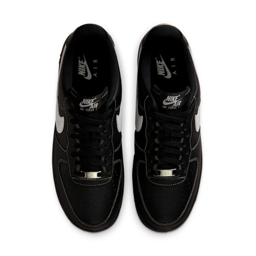 【2025年 発売予定】NIKE AIR FORCE 1 LOW “White Stitch/Black/Grey” (ナイキ エア フォース 1 ロー “ホワイトステッチ/ブラック/グレー”) [HQ2037-006]