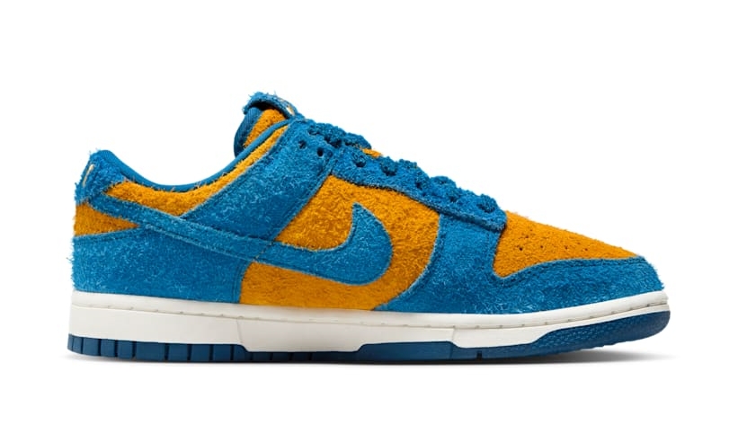 【2025年 秋 発売予定】NIKE DUNK LOW SE “Fur Panda/Bright Blue/University Gold” (ナイキ ダンク ロー “ファーパンダ/ブルー/ゴールド”) [IH7648-700]