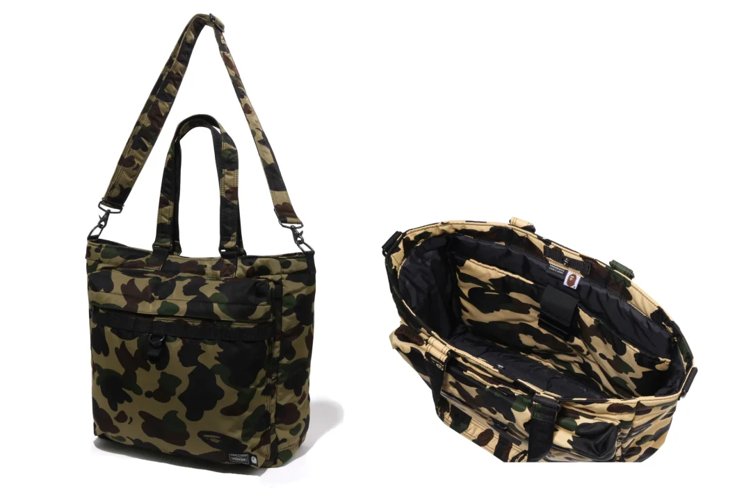 A BATHING APE × PORTER コラボ最新作！「1ST CAMO COLLECTION」アイテムが2024年 7/26 発売 (ア ベイシング エイプ ポーター)