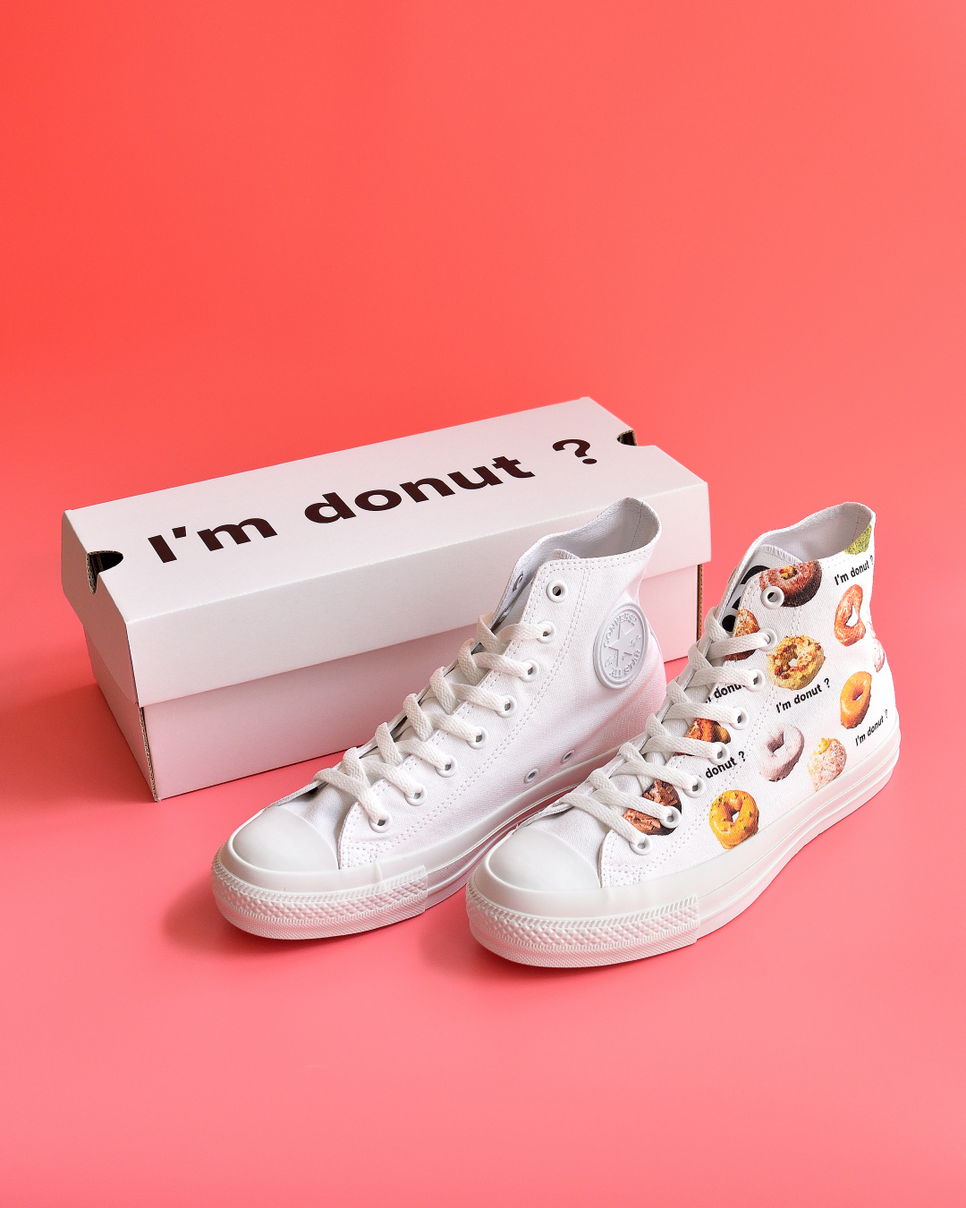 CONVERSE ALL STAR (R)と「I’m donut?」のスペシャルカスタマイズが2025年 7/18 から期間限定スタート (コンバース オールスター アイムドーナツ)